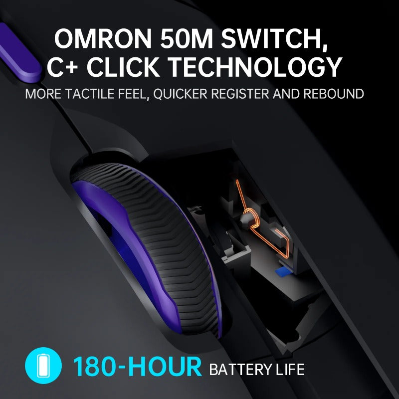 Rapoo VT9Air 4K Wireless Gaming Mouse Superlight 26000DPI 4KHz  PAW3398 Supports 4K + 8K resolution feedback