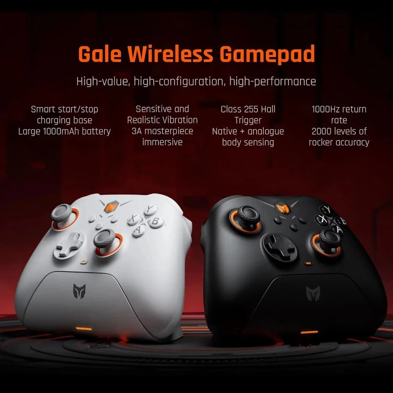 BIGBIG Won Gale Kabellose Gaming-Controller für Switch-Gamepad mit Hall-Effekt-Triggerfunktion, somatosensorischer intelligenter Start