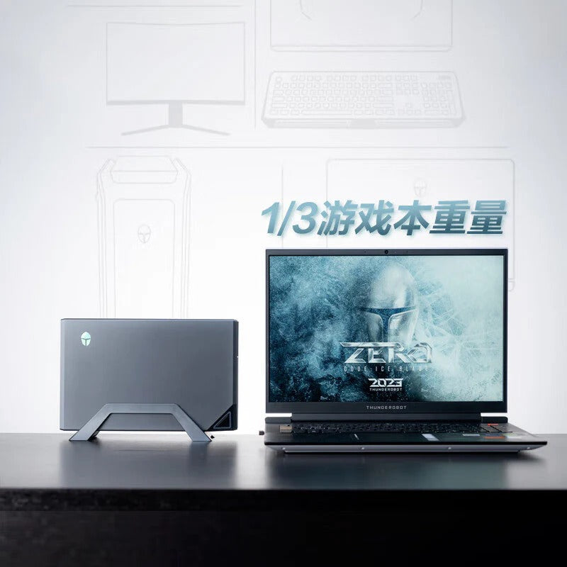 ThundeRobot MIX Gaming AI Mini PC 13th Gen i7-13620H RTX4060 16G 512GP4 WiFi6 with Docking