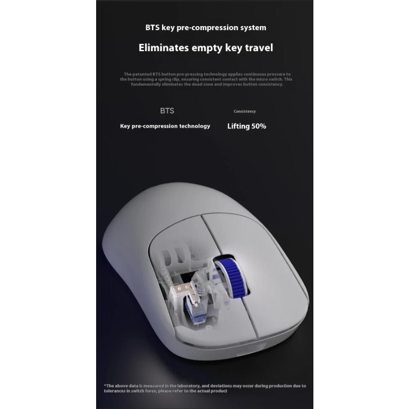 NINJUTSO TEN AIR Wireless Mouse Dual Mode 8k Lightweight Ergonomics