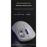 NINJUTSO TEN AIR Wireless Mouse Dual Mode 8k Lightweight Ergonomics