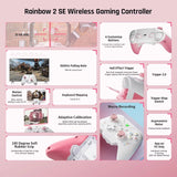 BIGBIG WON Rainbow 2 SE Kabelloser Gamecontroller Bewegungssteuerung Hall-Effekt-Trigger 12-Bit-ADC 3 Joystick-Controller-Sets