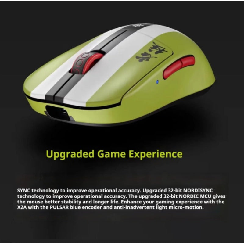 Pulsar X2A Gamer Maus USB Drahtlose Mäuse 650IPS 26000DPI Leichte Paw3395 Spezial Esports Gaming Mäuse