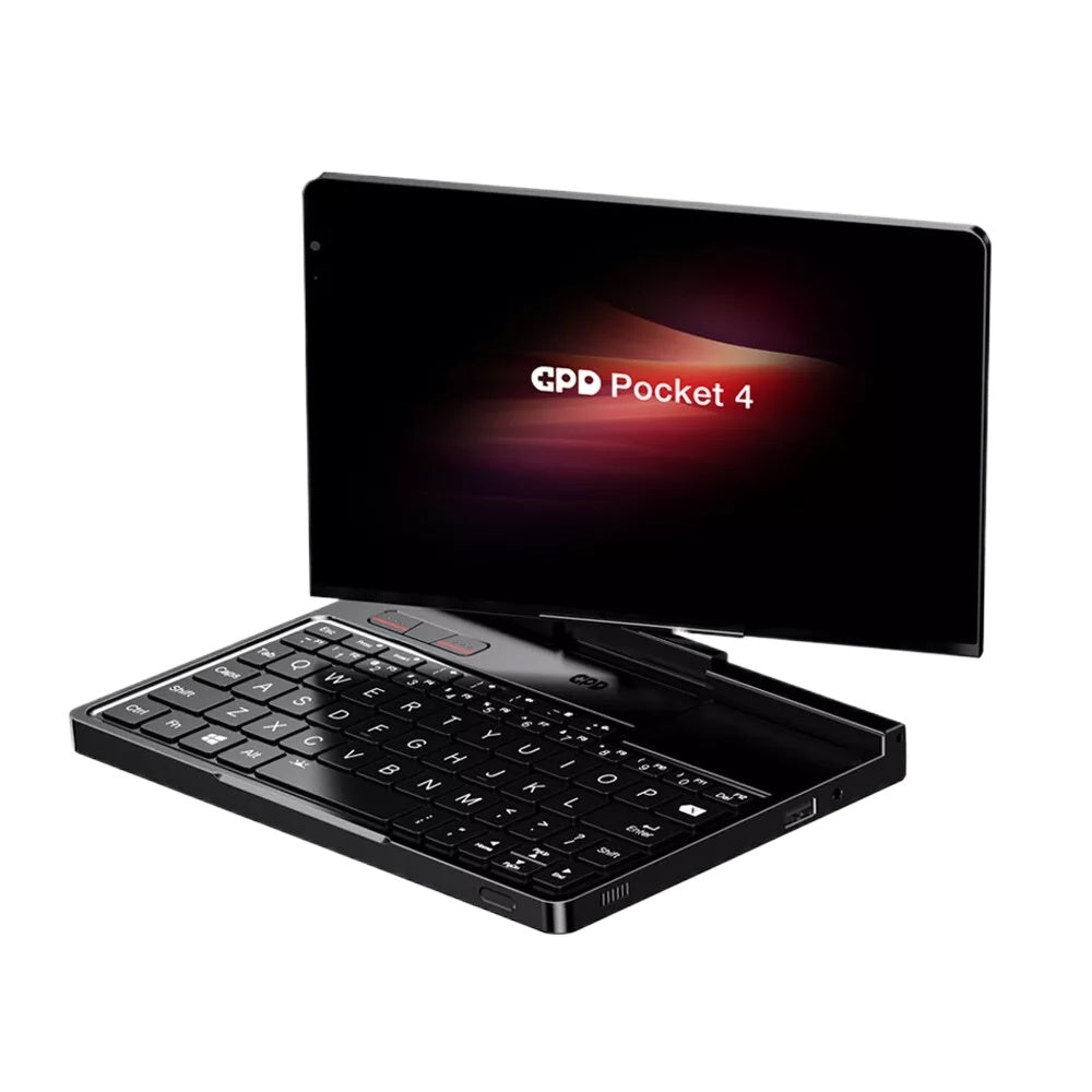 GPD Pocket  4 Mini Laptop AMD AI 9 365 Home 8 Inch Mini Gaming Pc Win 11 16GB RAM/1TB SSD