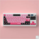 ZUOYA Gmk87 Dichtungsmontiertes Bluetooth 5.1/2.4G/Typ-C Kabelgebundenes mechanisches Tastaturkit mit TFT-Bildschirm für Mac/Win