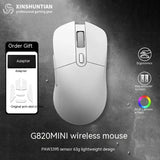 Xinshuntian G820mini Paw3395 Dual-Modus 2,4g Kabellose E-Sport-Maus