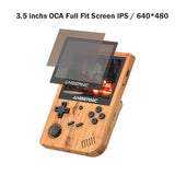 Abernic RG351V Retro Game Consoles Dual TF Card 128G 3.5'' IPS   3900mAh PSP GBC 2500+