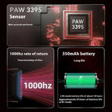 Ajazz M259 Magnesium Aluminum Alloy Mouse Bluetooth Wireless Lightweight Paw3395