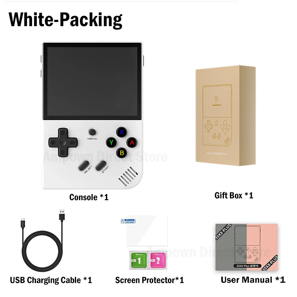 Anbernic RG35XX Plus 3.5'' IPS Linux System Handheld Game Players 3300mAh Portable Video Game Console