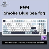 Aula F99 Gaming Mechanical Keyboard Three Mode 2.4g Wireless Bluetooth Wired Hot Swap PBT Gasket RGB