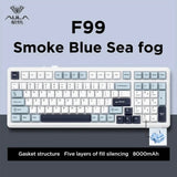 Aula F99 Gaming Mechanical Keyboard Three Mode 2.4g Wireless Bluetooth Wired Hot Swap PBT Gasket RGB