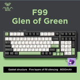 Aula F99 Gaming Mechanical Keyboard Three Mode 2.4g Wireless Bluetooth Wired Hot Swap PBT Gasket RGB