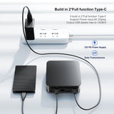 GTBOX T9 Mini-PC Intel N150/N100 WIFI5 Windows 11 Ultrakleiner Taschencomputer Dual-SSD Vollfunktion Typ-C 4K 60Hz RGB