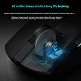 EDIFIER G4M PRO Maus Paw3395 Kabellose Gaming-Maus Tri-Modus Ergonomie Lange Ausdauer RGB Geringe Latenz