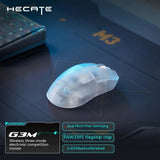 EDIFIER HECATE G3M Pro Bluetooth-Funkmaus Leichte transparente Gaming-Mäuse mit geringer Verzögerung