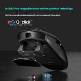 EDIFIER HECATE G5M Pro Kabellose Gaming-Maus 4k Bluetooth Tri-Modus PAW3395 Ergonomie Geringe Latenz