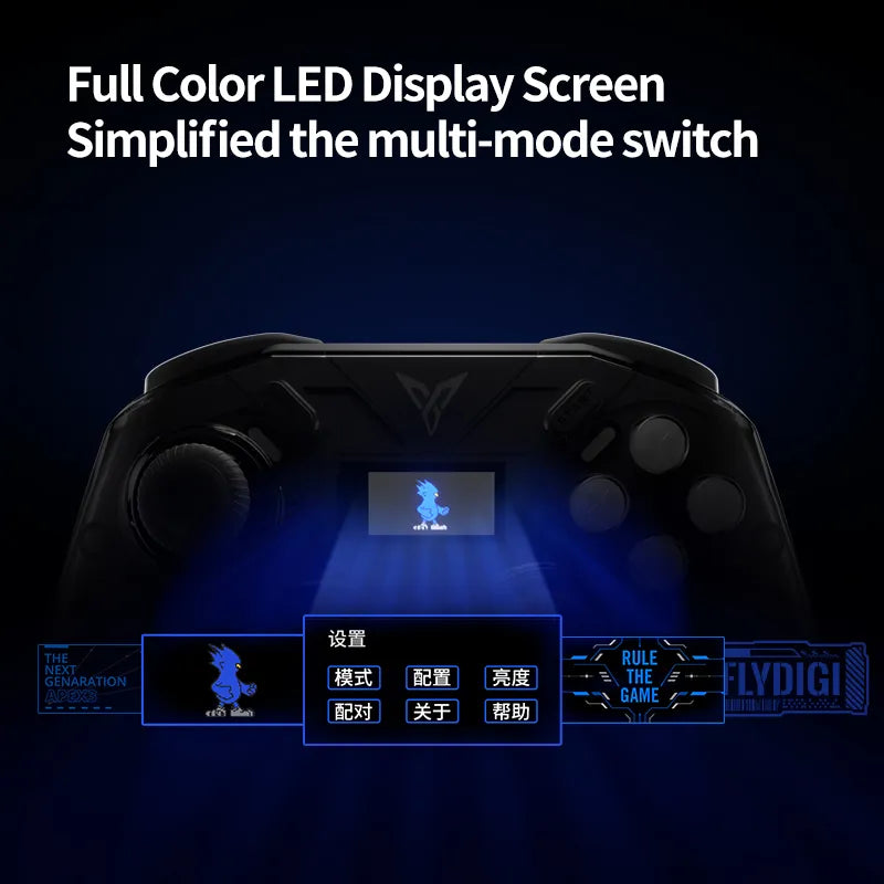 Flydigi Apex Series 3 Elite Gaming-Controller-Unterstützung: Windows / Switch / Android / MFi Apple Arcade-Spiele / Cloud-Gaming