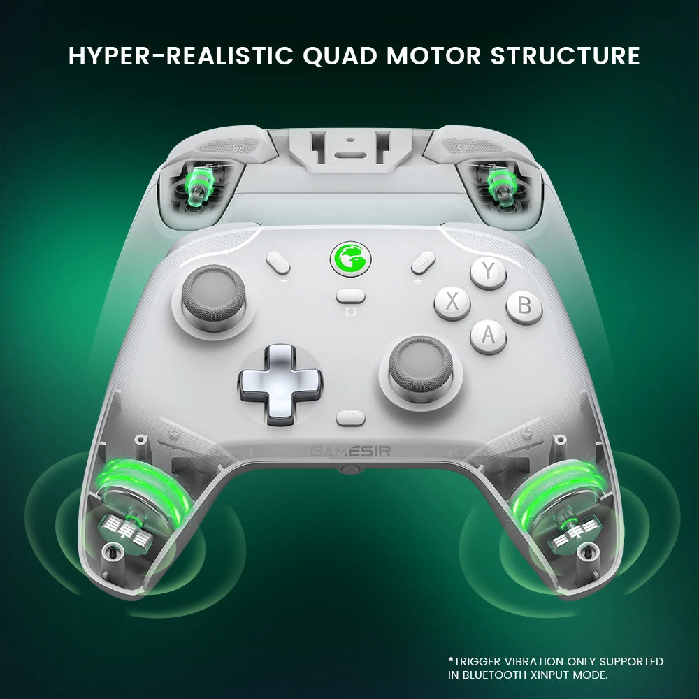 GameSir T4 Cyclone Pro Wireless Switch Game Controller Bluetooth Gamepad with Hall Effect for Nintendo Switch iPhone Android Phone