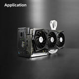 Upgraded TH3P4G3 Thunderbolt-compatible GPU Video Card Dock Laptop to External Graphic Card for Macbook Notebook PD 60W 40Gbps