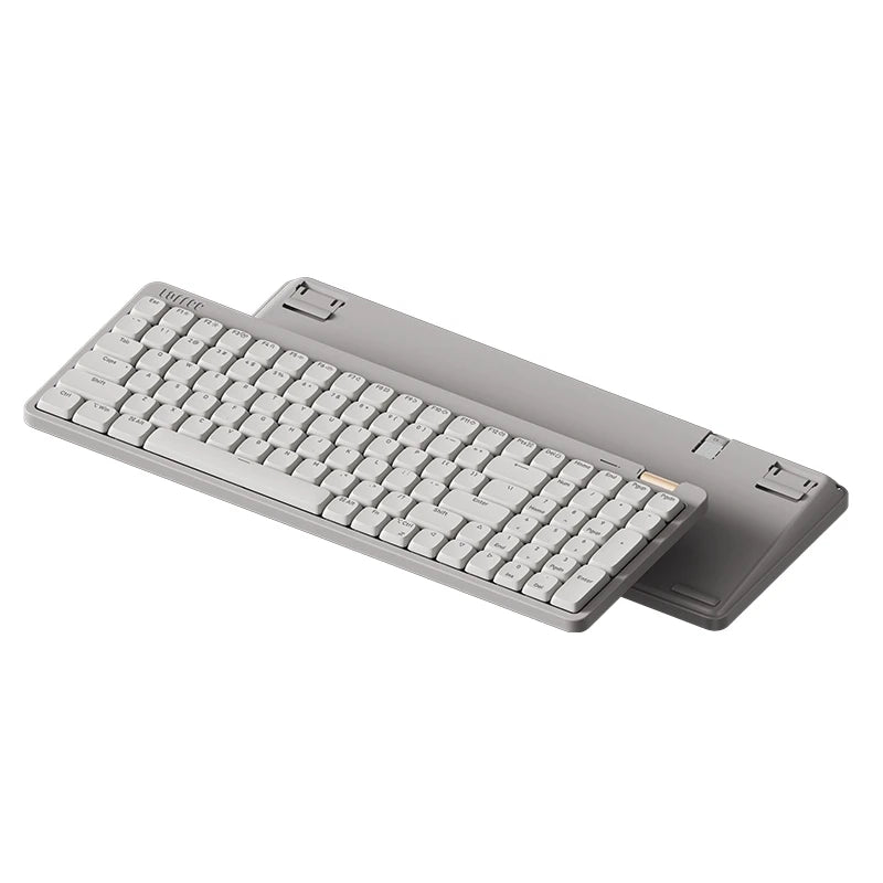 Lofree Flow Lite Keyboard Lighter&Silenter POM Switch 2.4G Bluetooth&Wired Gasket Mount Volume Roller Key