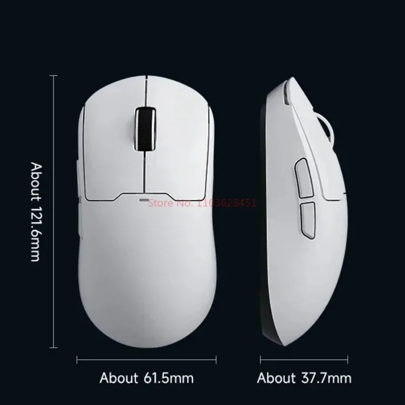 MCHOSE A5 Ultra Wireless Mouse Wired 2.4G Bluetooth 3 mode PAW3395 Lightweight Long Range 4KHz
