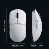 MCHOSE A5 Ultra Wireless Mouse Wired 2.4G Bluetooth 3 mode PAW3395 Lightweight Long Range 4KHz