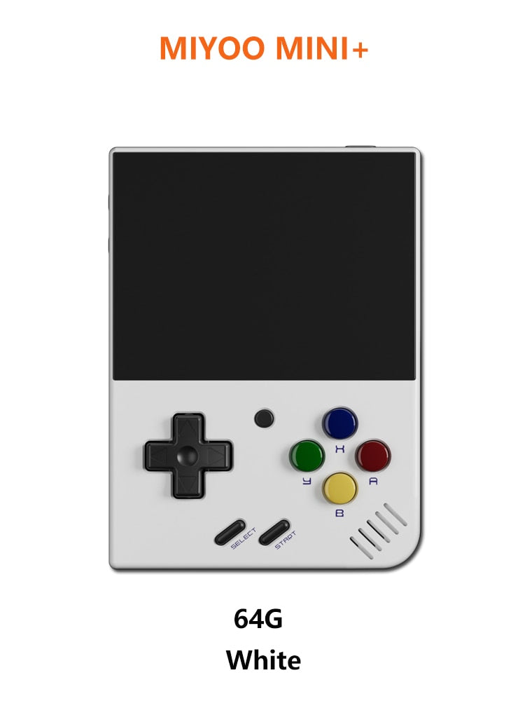 MIYOO Mini Plus Tragbare Retro-Handheld-Spielekonsole 3,5-Zoll-IPS-HD-Bildschirm