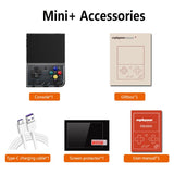 MIYOO Mini Plus Tragbare Retro-Handheld-Spielekonsole 3,5-Zoll-IPS-HD-Bildschirm