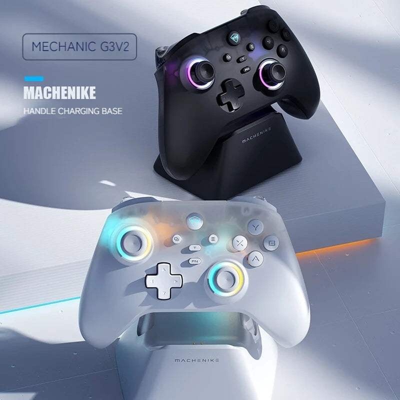 Machenike G3v2 Game Controller Three Mode Wireless Bluetooth Hall Linear Trigger
