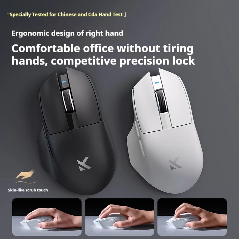 Mchose G7 Gaming Mouse Wireless Tri-Mode Bluetooth Lightweight Paw3395 Ergonomics 55g