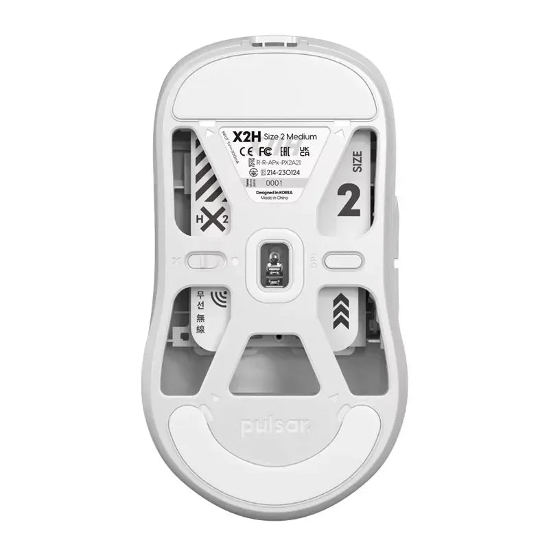 New Pulsar X2h X2h mini Game Mouse Lightweight Wireless Bluetooth Paw3395 Long Endurance Esports Gamer
