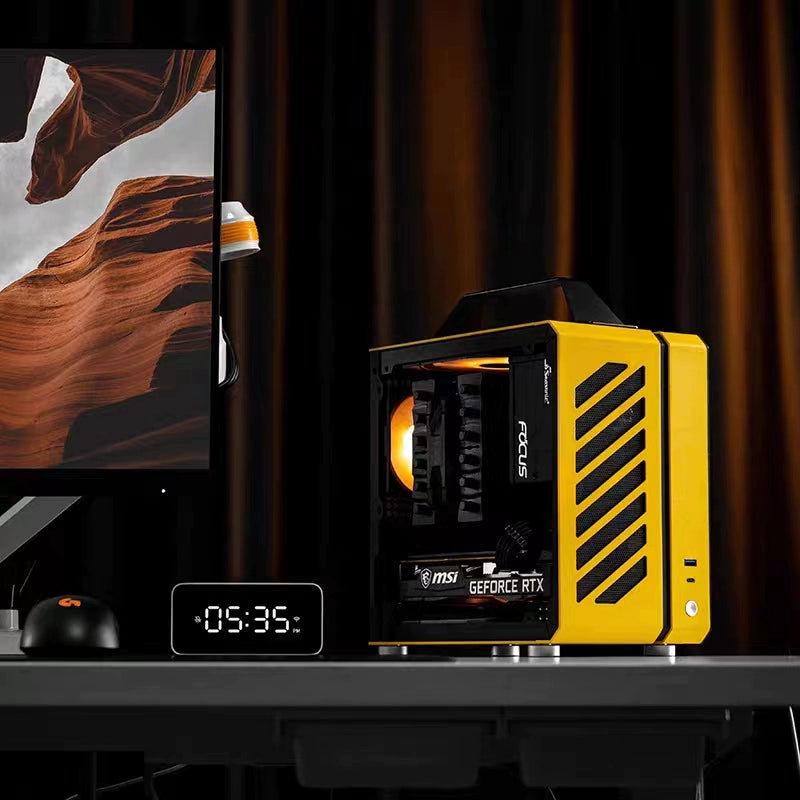 XINGTIAN Mini ITX Gaming PC 14 Gen i5/i7/RTX4060/4070Ti C24 Mini ITX Computer