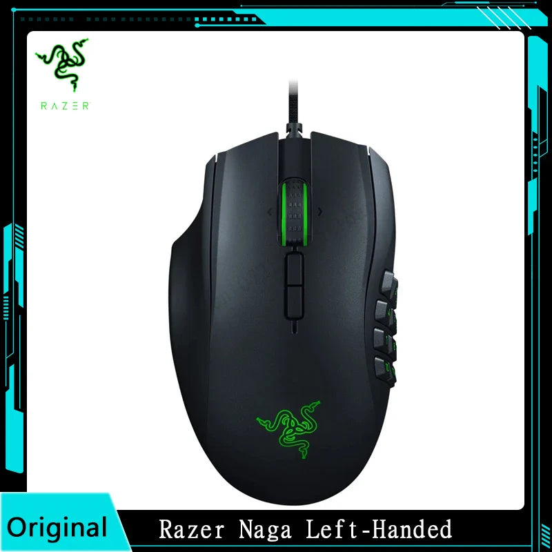 Original Razer Naga Left-Handed - Ergonomic MMO Gaming Mouse