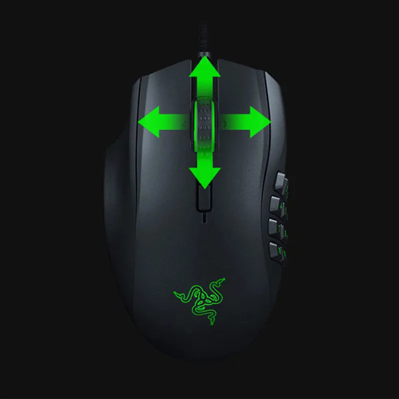 Original Razer Naga Left-Handed - Ergonomic MMO Gaming Mouse