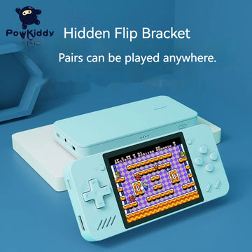 Powkiddy Q35 3.5 Inch Handheld Game Console Nostalgic Retro Double Handicap Role Playing