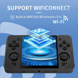 POWKIDDY RGB30 Retro Game Console 720*720 4 Inch Ips Screen Built-in WIFI RK3566