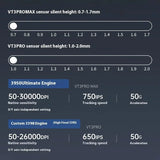 Rapoo Vt3pro Max Drahtlose Maus 2-Modus Paw3950 Pwa3398 4k/8k Rückkehr Rate 30000DPI Ergonomie