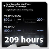 Rapoo Vt3pro Max Drahtlose Maus 2-Modus Paw3950 Pwa3398 4k/8k Rückkehr Rate 30000DPI Ergonomie