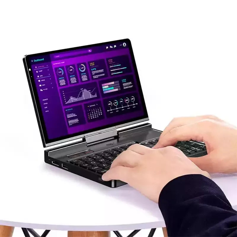 GPD Pocket  4 Mini Laptop AMD AI 9 365 Home 8 Inch Mini Gaming Pc Win 11 16GB RAM/1TB SSD