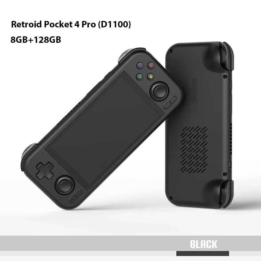Retroid Pocket 4 Pro 8GB 128GB Android Retro Handheld Game Console 4.7Inch IPS Touch Screen D1100 5000mAh Battery