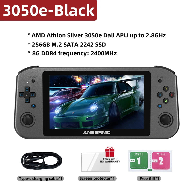 ANBERNIC Win600 PC Handheld Game Console AMD 3020e/3050e 5.94 Inch IPS Screen Windows 10 WiFi5