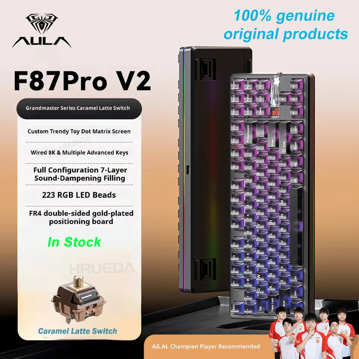 AULA F87 Pro V2 Wireless Mechanical Keyboard