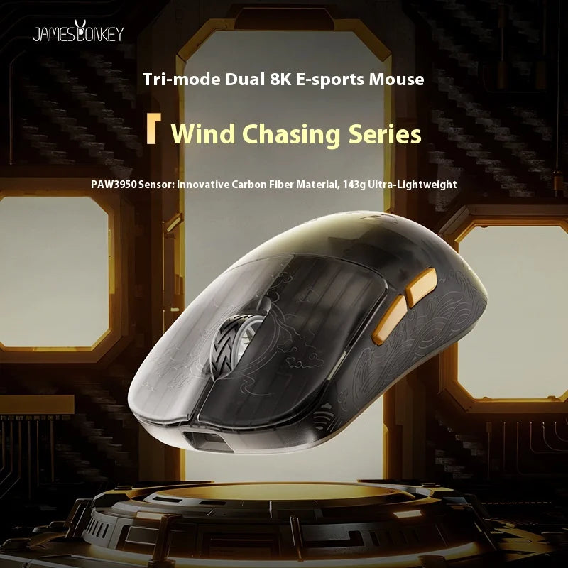 Jamesdonkey RSR7 series Carbon Fiber Gaming Mouse