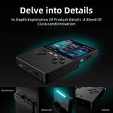 TRIMUI BRICK 2025 Retro Handheld Game Console 3.2'' IPS Screen Linux System Metal Back Panel Key LED Lighting