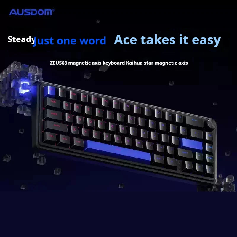 AUSDOM Zeus68 Gaming Magnetic Mechanical Keyboard