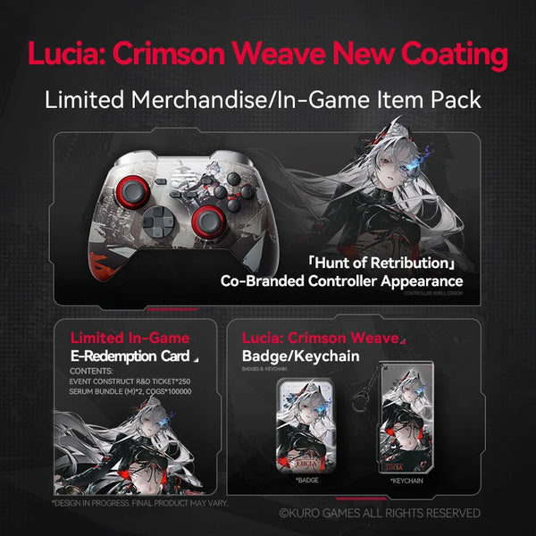 BEITONG KP20D GRAY RAVEN:PUNISHING Controller LUCIA: CRIMSON WEAVE