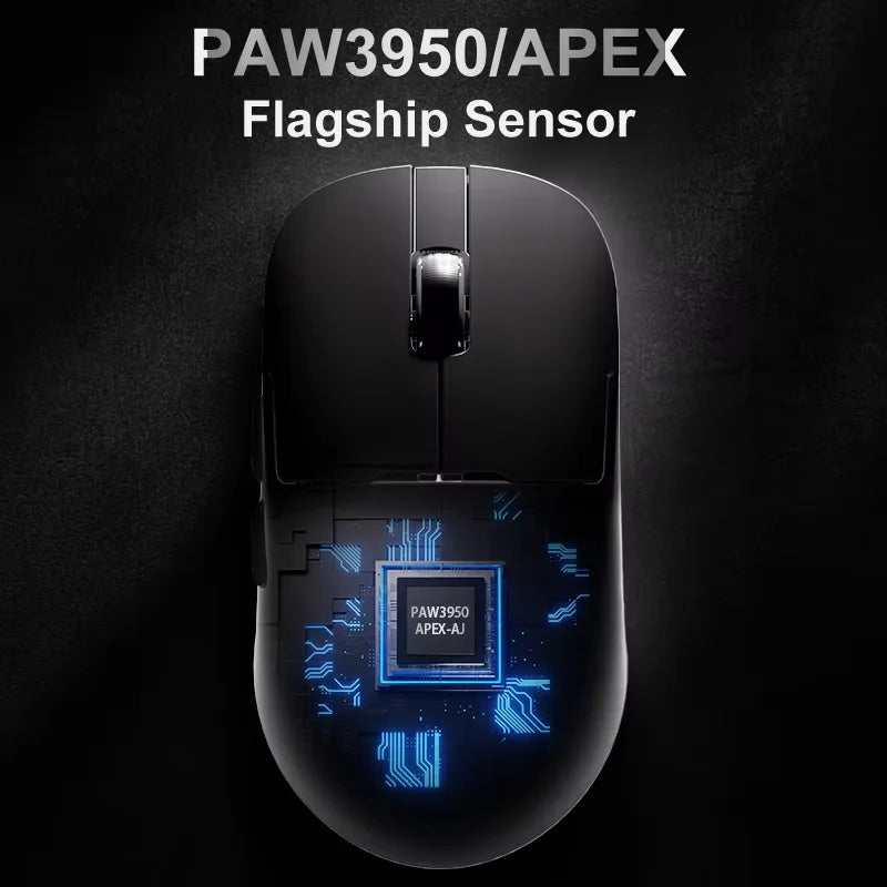 AJAZZ AJ159 APEX/AJ159P Wireless Gaming Mouse with RGB Magnetic Charging Base Lightweight