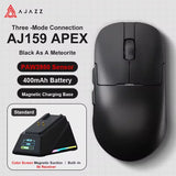 AJAZZ AJ159 APEX/AJ159P Wireless Gaming Mouse with RGB Magnetic Charging Base Lightweight