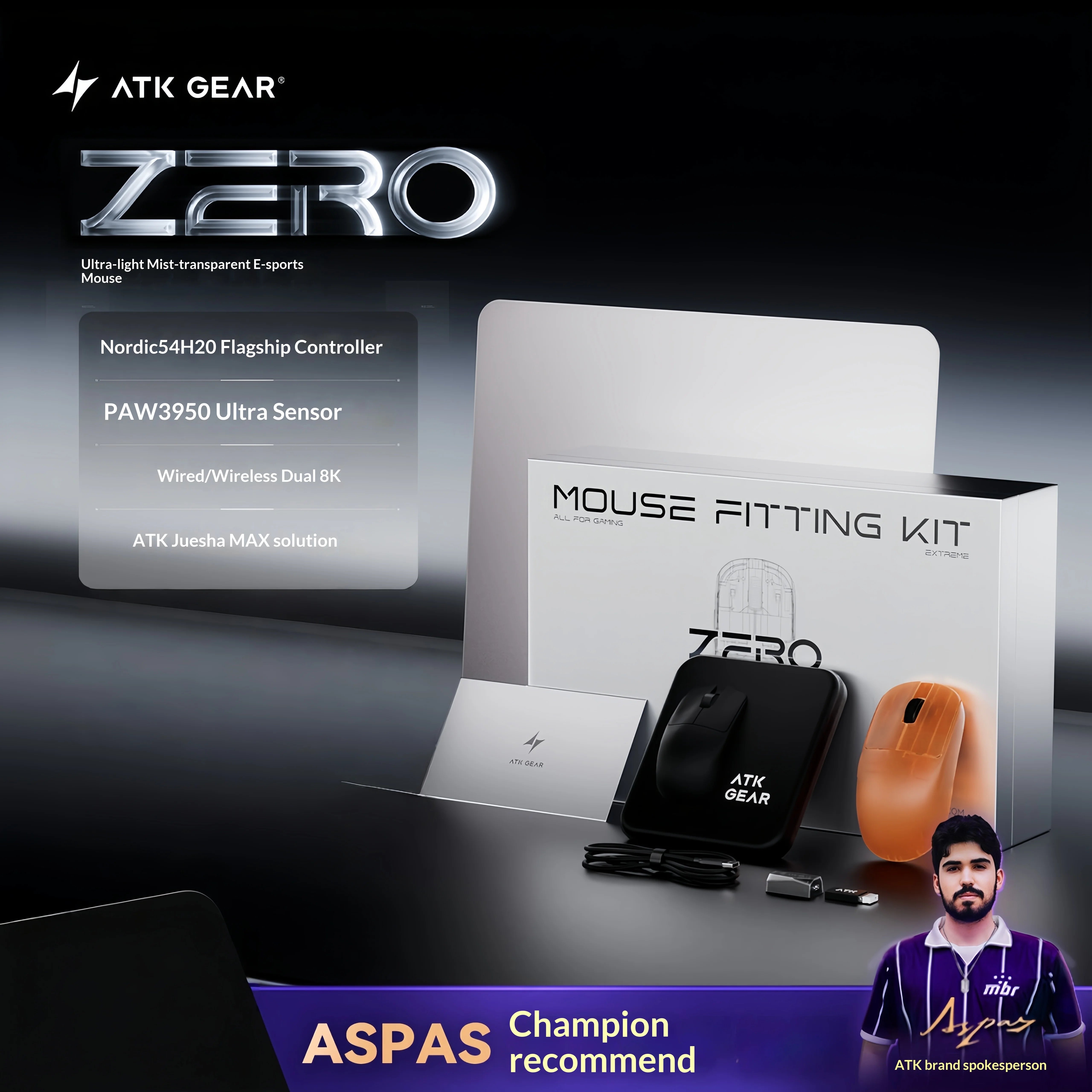 ATK Blazing Sky ZERO Ultralight Wireless Gaming Mouse – Minixpc