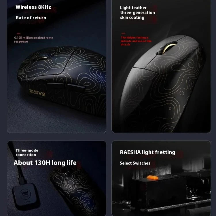 Waizowl Ogm Pro V2 Wireless Gaming Mouse Mouse